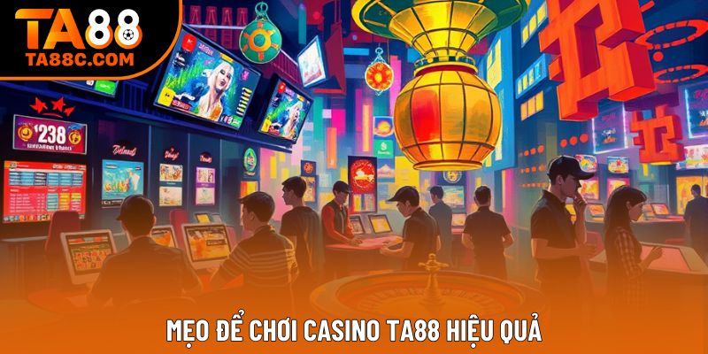 Mẹo để chơi casino Ta88 hiệu quả